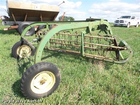 john deere side delivery rake